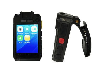 Real Time Police Worn Cameras With Night Vision 15 Meters Bluetooth Wi Fi