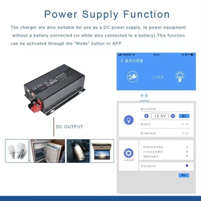 48V 10A AC DC बैटरी चार्जर Lifepo4 बैटरी चार्जर M8 स्क्रू IP22