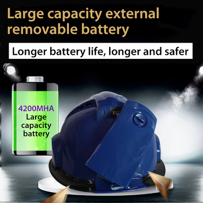 7 घंटे रिकॉर्डिंग समय 4200mAh बैटरी के साथ 4G 3G सुरक्षा हेलमेट कैमरा का समर्थन करें