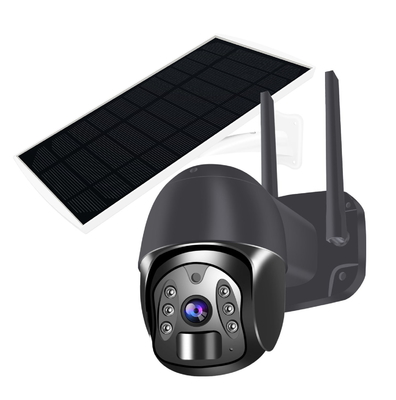 15fps Ip66 सौर ऊर्जा संचालित कैमरे वीडियो स्ट्रीमिंग Tuya स्मार्ट सुरक्षा आउटडोर