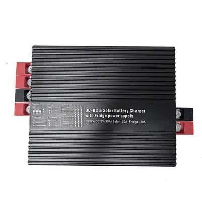 DC12V 30A बूस्टर चार्जर सौर MPPT नियंत्रक RV वाहन कार नौका के लिए फ्रिज चार्जर