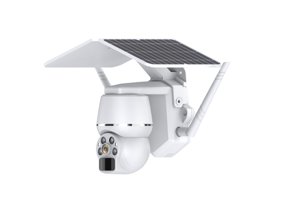 स्मार्ट 4जी वाईफाई सुरक्षा कैमरा 800 एमएएच बैटरी Hi3518E SoC समाधान डीसी 5वी1ए पावर एडाप्टर के साथ