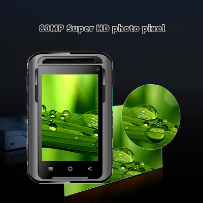 3.1 इंच का एलसीडी 5जी बॉडी वेयर्ड कैमरा 3500mAh डुअल बैटरी ईआईएस 4जी 64जीबी रैम रोम के साथ