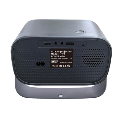वाईफाई6 2.4G/5G 802.11a/b/g/n/ac/ax GPU ARM Mali-450 MP2 GPU 720P एलसीडी प्रोजेक्शन प्रौद्योगिकी के साथ मिनी पोर्टेबल प्रोजेक्टर