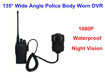 साक्ष्य रिकॉर्डिंग के लिए पुलिस अधिकारी 4G बॉडी वॉर्न कैमरा MP4 वीडियो प्रारूप
