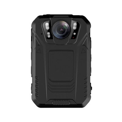 सुरक्षा गार्ड के लिए 4K HD Android बॉडी वॉर्न कैमरा 2500 एमएएच बैटरी 4 व्हाइट एलईडी