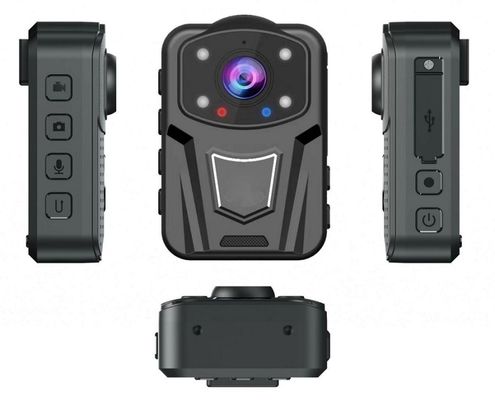 4जी वाईफाई 1280x720P 60fps वीडियो रिज़ॉल्यूशन बॉडी-वर्न वीडियो रिकॉर्डर जो माइनस 20 से प्लस 60 डिग्री सेल्सियस तक संचालित करने के लिए इंजीनियर किया गया है