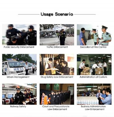 रिमोट एचडी बाहरी मिनी कैमरा के साथ 2-इंच एलसीडी बॉडीकैम पिक्चर-इन पिक्चर मोड