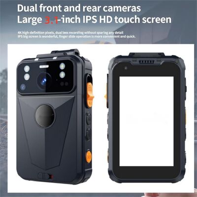 4जी वाईफाई लाइव स्ट्रीम जीपीएस ट्रैकिंग बॉडी वॉर्न कैमरा पीटीटी इंटरकॉम