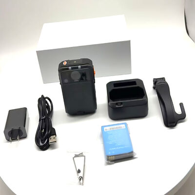 4जी वाईफाई शरीर पहने कैमरा दो तरफा संचार कानून प्रवर्तन रिकॉर्डर