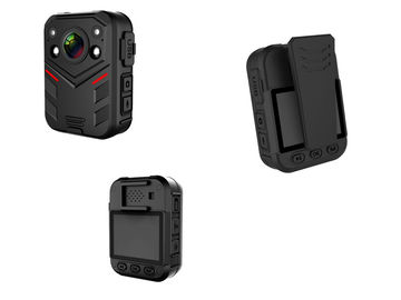 वीडियो 720P 30fps पुलिस वॉर्न कैमरा IP65 13 घंटे देखने का क्षेत्र 140 डिग्री