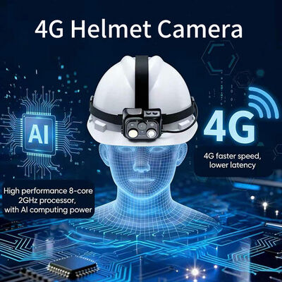4G वाईफाई हेडलाइट कैमरा Onvif Rtsp Vms लाइव वीडियो