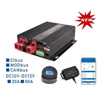 डीसी 12V 30A 60A चार्जर कंट्रोलर कैनबस सिबस मोदबस