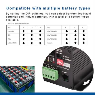 12V 30A 60A डीसी-डीसी सौर बैटरी चार्जर Cibus Modbus Canbus