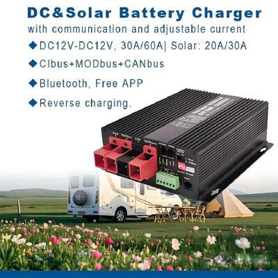 12V 30A 60A डीसी-डीसी सौर बैटरी चार्जर Cibus Modbus Canbus