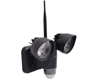 IP65 वाटरप्रूफ वायरलेस HD सिक्योरिटी कैमरा गार्डनिंग फ्लड लाइट होल्डर 720P PIR सेंसर