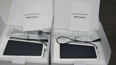 सौर ऊर्जा कैमरा 1080P 2 मेगा पिक्सेल बिल्ट-इन 7650 Mah पॉलिमर लिथियम बैटरी वायरलेस कैमरा