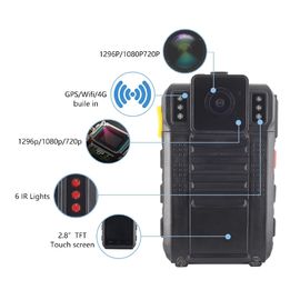 4G Android पुलिस को नागरिकों के लिए वीडियो बॉडी पॉकेट कैमरा नाइट विजन पहनना चाहिए