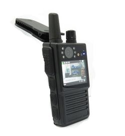Wift GPS ब्लूटूथ Android पुलिस बॉडी IP67 कैमरा वॉकी टॉकी