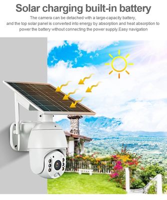 IR नाइट विजन IP67 8W Ubox वायरलेस 4G IP कैमरा