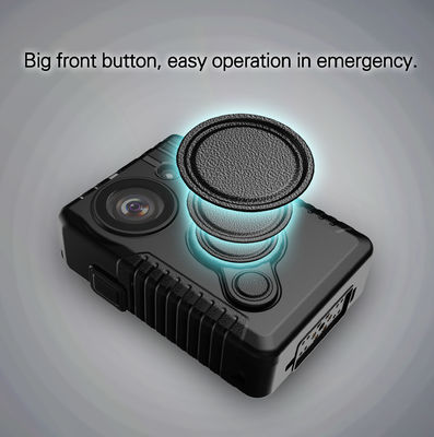 CMOS सेंसर 2.4G 5G पुलिस वॉर्न कैमरा ब्लूटूथ 4.1
