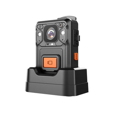 H.265 1080P AES256 पोर्टेबल मिनी पुलिस वॉर्न कैमरा ABS CMOS
