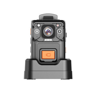 H.265 1080P AES256 पोर्टेबल मिनी पुलिस वॉर्न कैमरा ABS CMOS