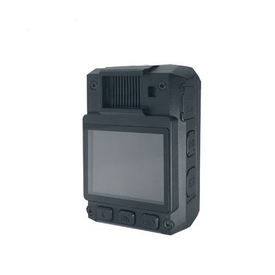 WAV JPEG 4000mAH लिथियम पुलिस बॉडी कैमरा सपोर्ट H.264 H.265 MPEG4