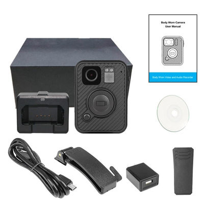 H.264 MP4 MPEG4 CMOS पुलिस वॉर्न कैमरा वाटरप्रूफ IP67 0.91" LCD
