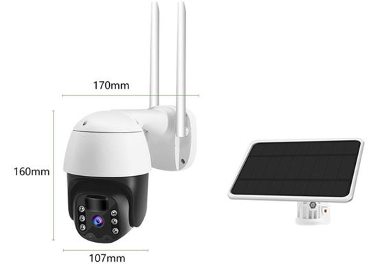 1080P Tuya 10m IR PTZ सुरक्षा कैमरा FCC H265 PTZ डोम कैमरा