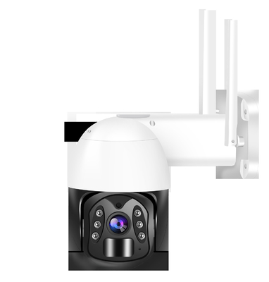 NTC लिथियम बैटरी डोम 4G PTZ कैमरा नाइट विजन 2.0MP 200W 850nm इन्फ्रारेड