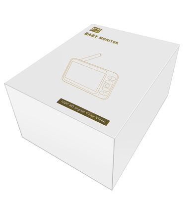 वॉयस कंट्रोल वायरलेस बेबी मॉनिटर टू वे स्पीकर हाई रेजोल्यूशन 5 इंच डिस्प्ले