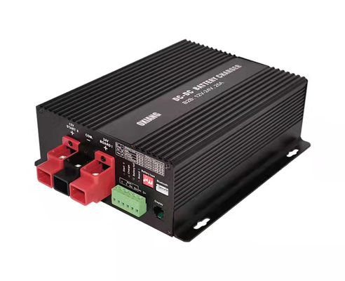 स्वचालित स्मार्ट डीसी डीसी बैटरी चार्जर 390w कॉम्पैक्ट आकार डीआईपी स्विच