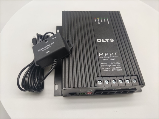 430W MPPT सोलर चार्ज कंट्रोलर DC बैटरी चार्जर मैक्स सोलर पैनल 50V
